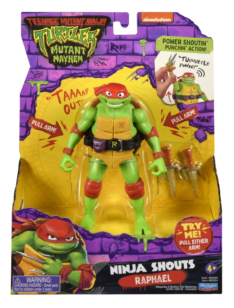 Teenage Mutant Ninja Turtles Ninja Shouts Raphael