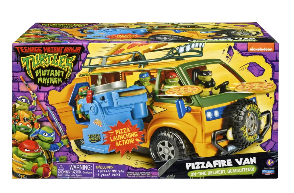 Teenage Mutant Ninja Turtles Pizza Van