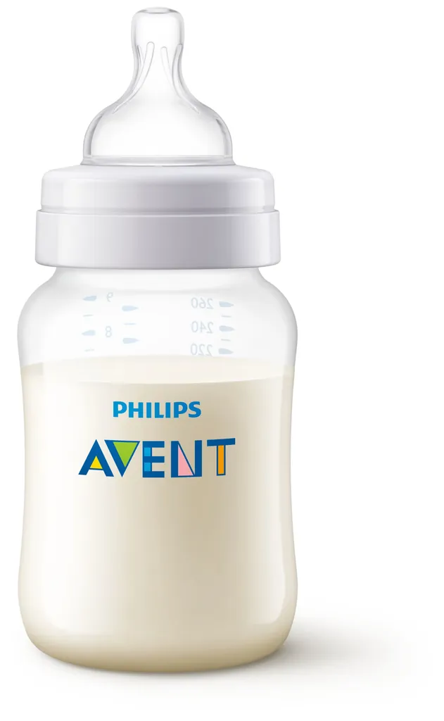 Philips AVENT SCF563/16 biberón 260 ml Transparente, Blanco Polipropileno (PP)