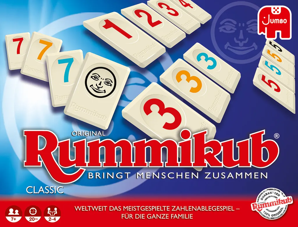 Rummikub 17571 juego de tablero Juego de mesa Juego de fichas