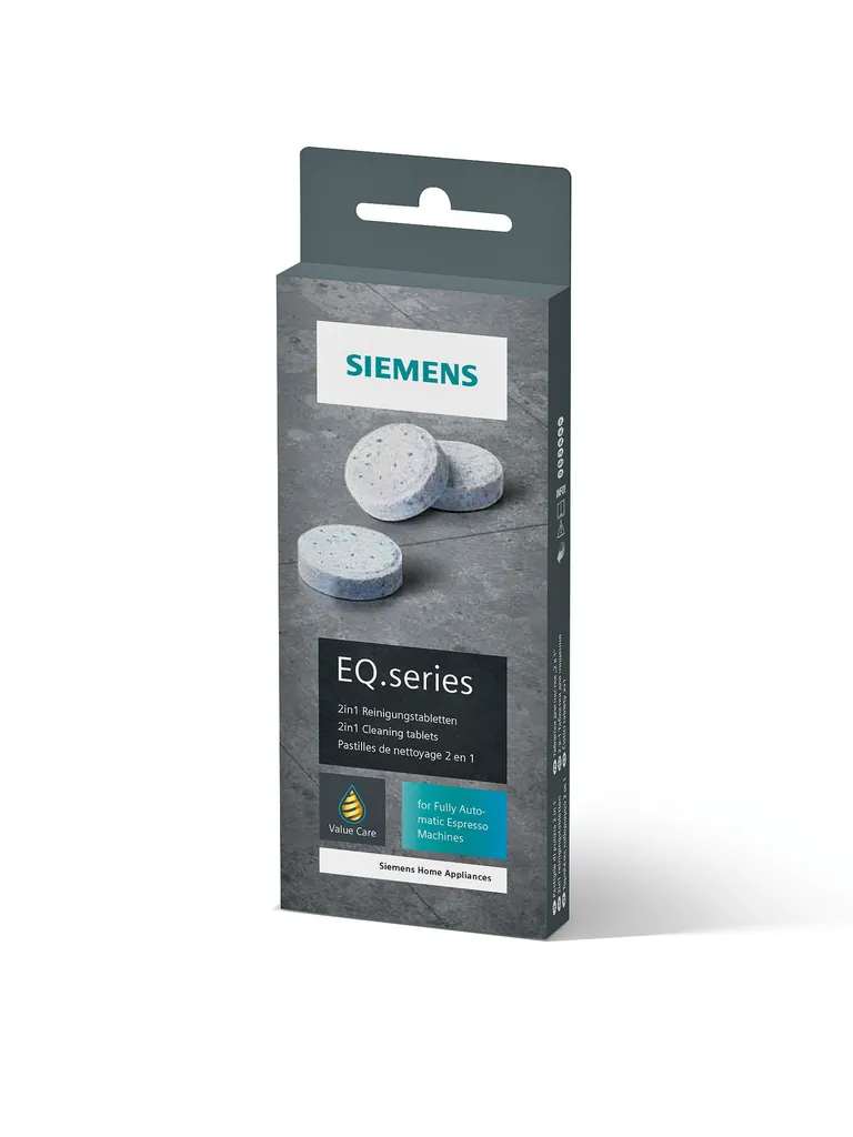 Siemens TZ80001A pieza y accesorio para cafetera Tableta de limpieza