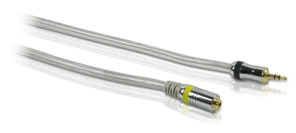 Philips SWA3152W/10 cable de audio 1,5 m 3,5mm Plata