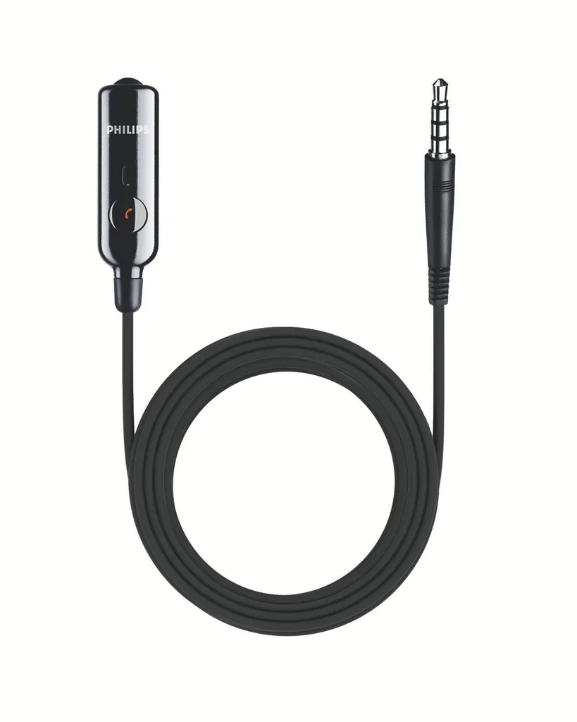 Philips SHH1112/00 cable de audio 1 m 3,5mm Negro