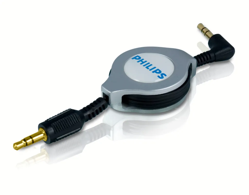 Philips SWA2012/17 cable de audio 1,83 m 3,5mm Negro