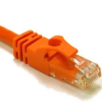 C2G 7ft Cat6 550MHz Snagless Crossover Cable cable de red Naranja 2,135 m