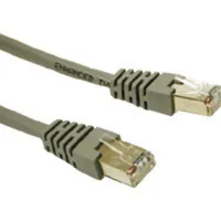 C2G 7ft Shielded Cat5E Molded Patch Cable cable de red Gris 2,135 m