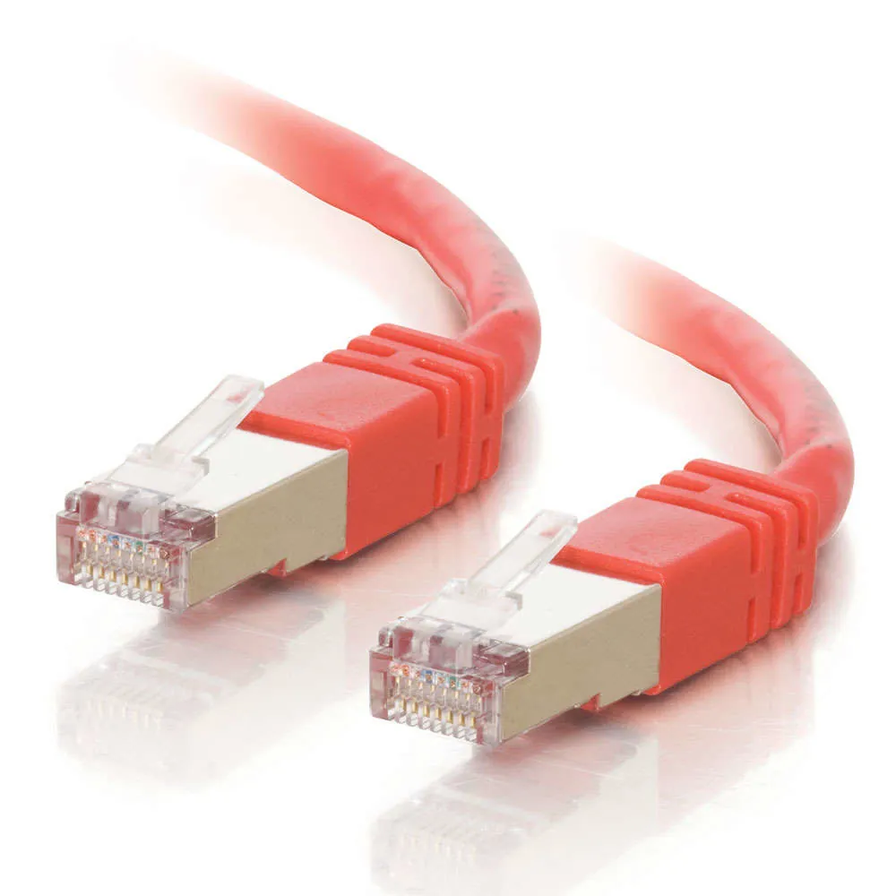 C2G Cat5E, 7ft cable de red Rojo 2,13 m
