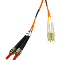 C2G 3m LC/ST Plenum-Rated Duplex 62.5/125 Multimode Fiber Patch Cable Cable de fibra óptica e InfiniBand Naranja