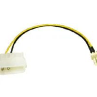 C2G 3-pin Fan to 4-pin Power Adapter Cable, 6" Multicolor 0,1524 m