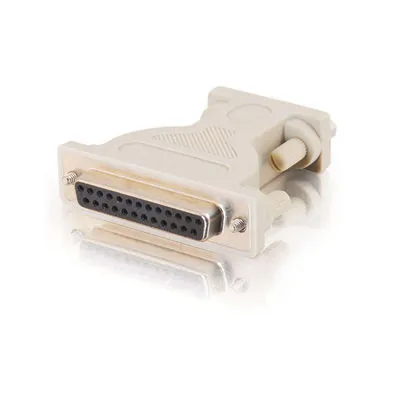 C2G DB9M to DB25F Serial Adapter