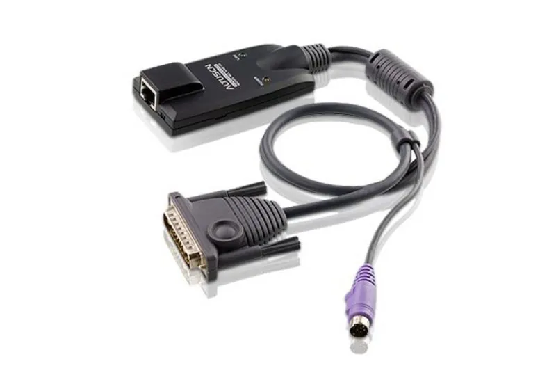 ATEN KA9130 cable para video, teclado y ratón (kvm) Negro