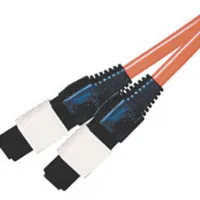 C2G 30m MTP 50/125 Multimode Fiber Assembly Ribbon Cable Cable de fibra óptica e InfiniBand Naranja