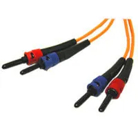 C2G 8m USA ST/ST Duplex 50/125 Multimode Fiber Patch Cable Cable de fibra óptica e InfiniBand Naranja