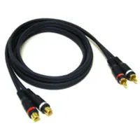 C2G 25ft Velocity™ RCA Type Audio Extension Cable cable de audio 7,62 m Azul