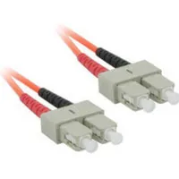 C2G Duplex Fiber Optic Patch, 2 x SC, 2 x SC, 65.62ft, Orange Cable de fibra óptica e InfiniBand 20 m Naranja