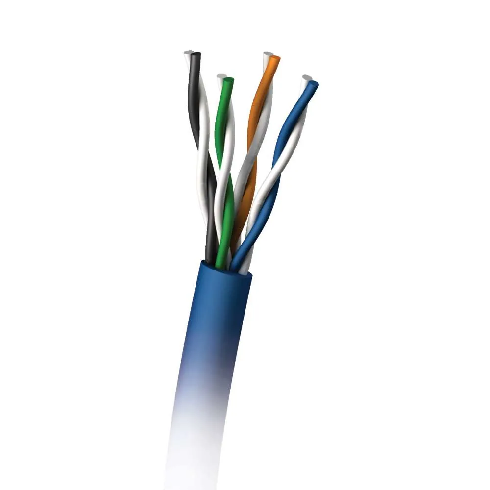 C2G 305M Cat5E 350MHz UTP Solid PVC CMR Cable cable de red Azul U/UTP (UTP)