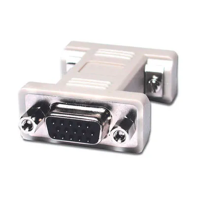 C2G HD15 VGA M/F Port Saver Adapter VGA (D-Sub) Plata