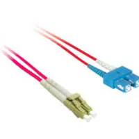 C2G 10m LC/SC Plenum-Rated 9/125 Duplex Single-Mode Fiber Patch Cable Cable de fibra óptica e InfiniBand Rojo