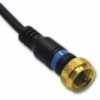 C2G 6ft Velocity™ Mini-Coax F-type Cable cable coaxial 1,82 m Negro