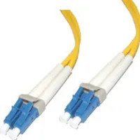 C2G 4m LC/LC Plenum-Rated Duplex 9/125 Cable de fibra óptica e InfiniBand Amarillo