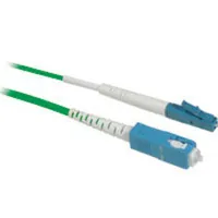 C2G 5m LC/SC Simplex 9/125 Single-Mode Fiber Patch Cable Cable de fibra óptica e InfiniBand Verde