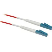 C2G 3m LC/LC Simplex 9/125 Single-Mode Fiber Patch Cable - Red Cable de fibra óptica e InfiniBand Rojo