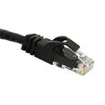 C2G Cat6 Snagless CrossOver UTP Patch Cable Black 5m cable de red Negro
