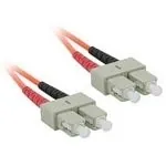 C2G 7m SC/SC LSZH Duplex 62.5/125 Multimode Fibre Patch Cable Cable de fibra óptica e InfiniBand Naranja