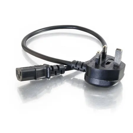 C2G 0.5m Universal Power Cord Negro 0,5 m