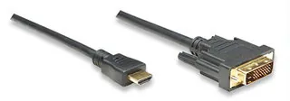 Manhattan HDMI Cable cable de señal 3 m Negro