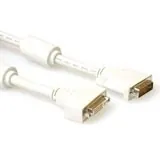 ACT DVI-I Dual Link M/F 2.0m cable DVI 2 m Beige
