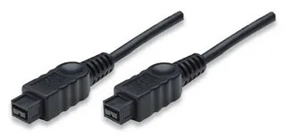 Manhattan FireWire Cable 1.8m (6 ft.) 1,8 m Negro