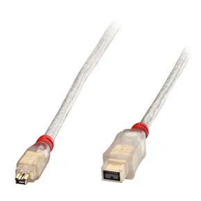 Lindy 10m FireWire 800 Cable Gris