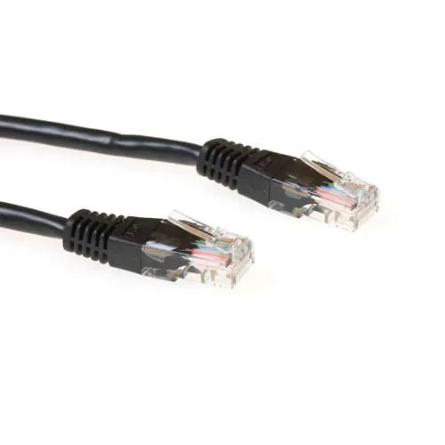ACT CAT6 UTP LSZH (IB9907) 7m cable de red Negro