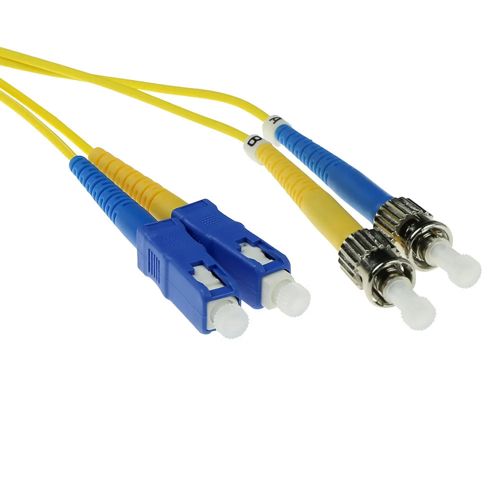 ACT SC-ST 9/125um OS1 Duplex 1.50m (RL2951) 1.5m Cable de fibra óptica e InfiniBand 1,5 m Amarillo