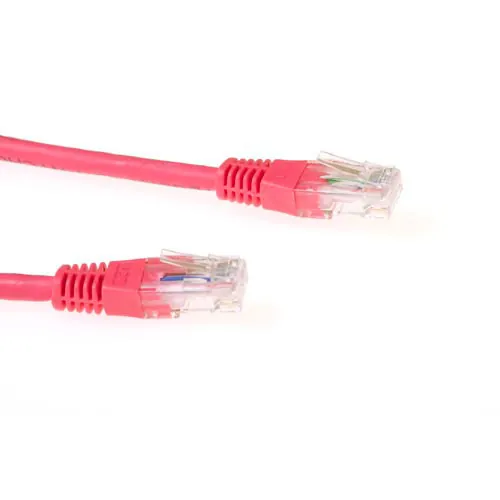 ACT CAT6 UTP LSZH (IB9507) 7m cable de red Rojo
