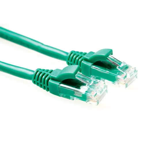 ACT CAT6 UTP 10,00 m cable de red Verde 10 m