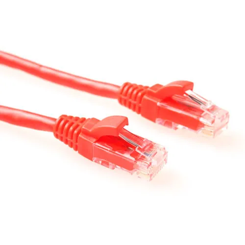 ACT UTP Cat5E 0.5m cable de red Rojo 0,5 m