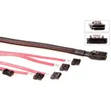ACT Mini SAS 36 - 4x Mini SATA7F + 8 Pins Housing
