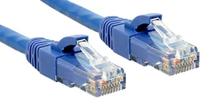 Lindy Cat.6 UTP Premium 3.0m cable de red Azul 3 m