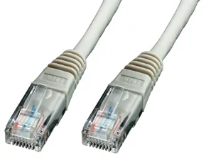 Lindy Cat.5e UTP 1m cable de red Gris Cat5e U/UTP (UTP)