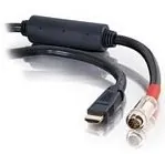 C2G 2m RapidRun/HDMI Cable Negro