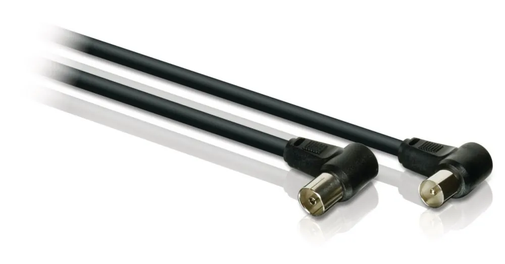 Philips SWV2957W/10 cable coaxial Negro
