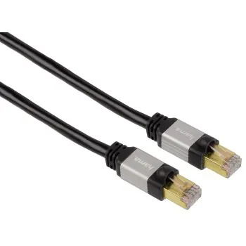 Hama Patch Cable, 1.50m cable de red Negro 1,50 m Cat6