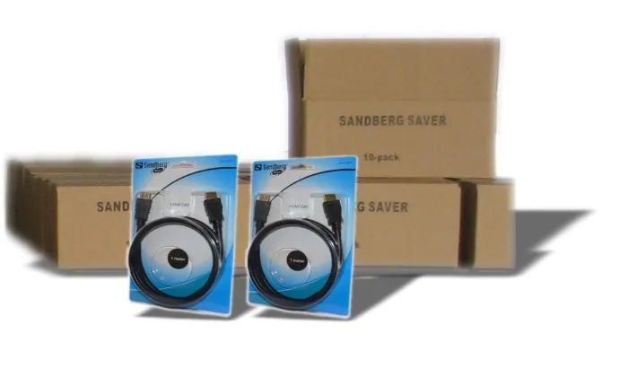 Sandberg 5m HDMI cable HDMI HDMI tipo A (Estándar) Negro