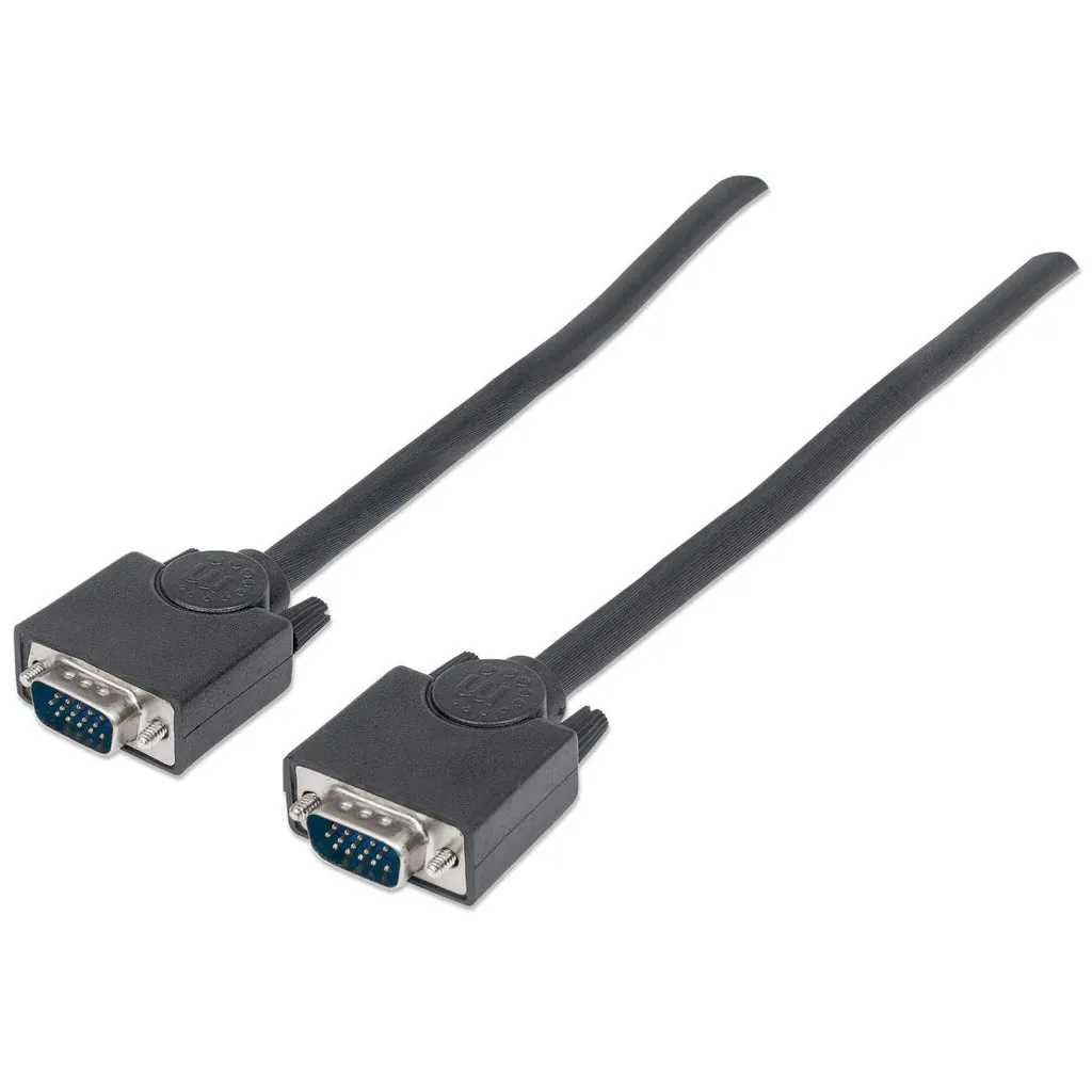 Manhattan 311748 cable VGA 3 m VGA (D-Sub) Negro