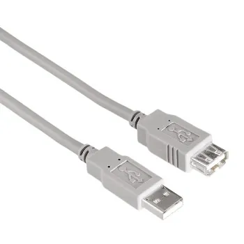 Hama 00030619 cable USB 1,8 m USB A Gris
