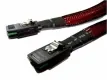 Fujitsu 4-Port SAS Cable Negro