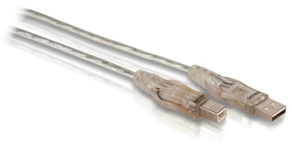 Philips SWU2132/10 cable USB USB 2.0 1,8 m USB A USB B Gris