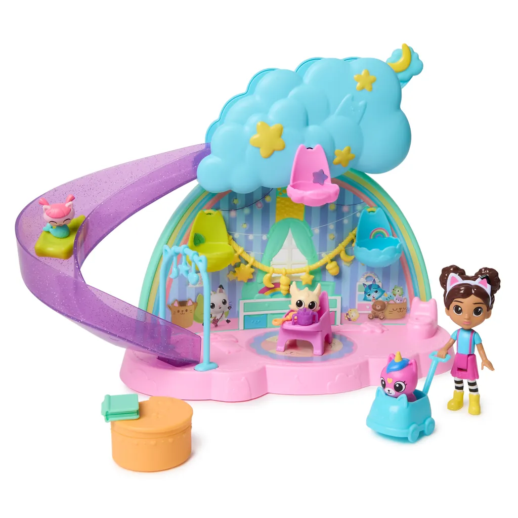 [6071538] Gabby's Dollhouse Kitty Care Ear Purrfect Playroom
